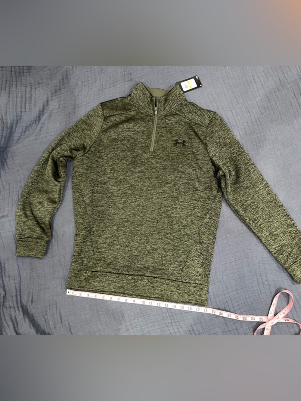 NWT UA Armour Fleece Twist 1/4 Zip